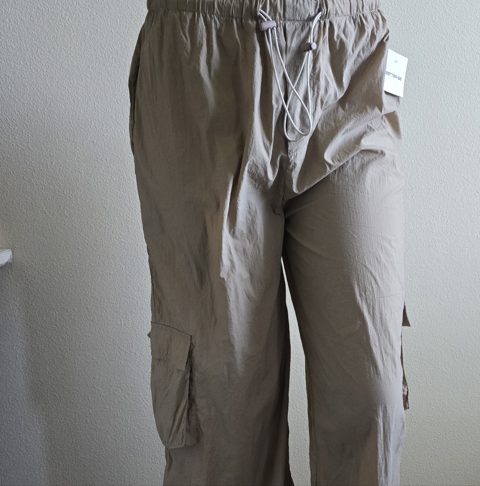Nylon cargo pants